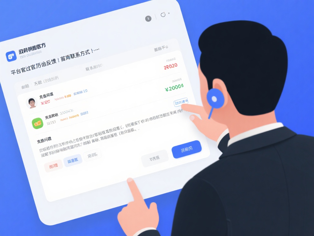 及时通过官方渠道反馈：首先，用户需要通过平台官方提