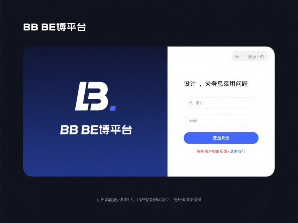 用户在登录时遇到的首要问题，往往是界面的复杂性或信