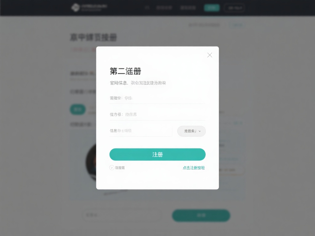 如何搭建BB贝博平台账户:详细教程指南 第二步:点击注册按钮,填写基本信息
在官网首页,
