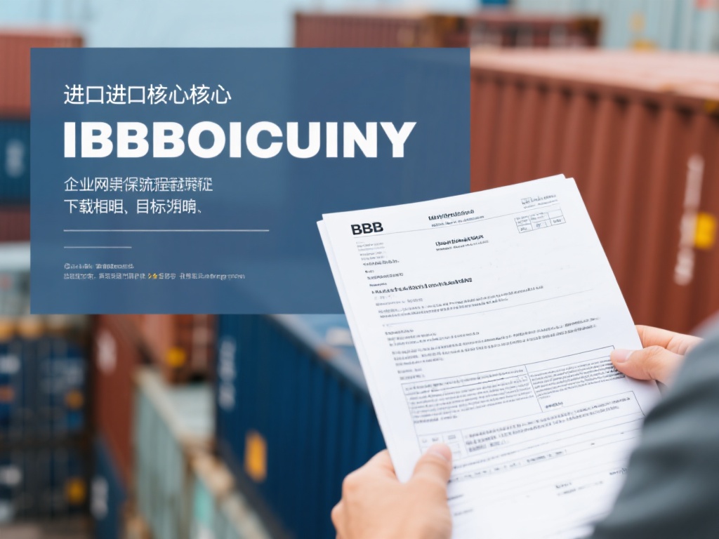 进口操作的核心是保证流程清晰、目标明确。在提交BB