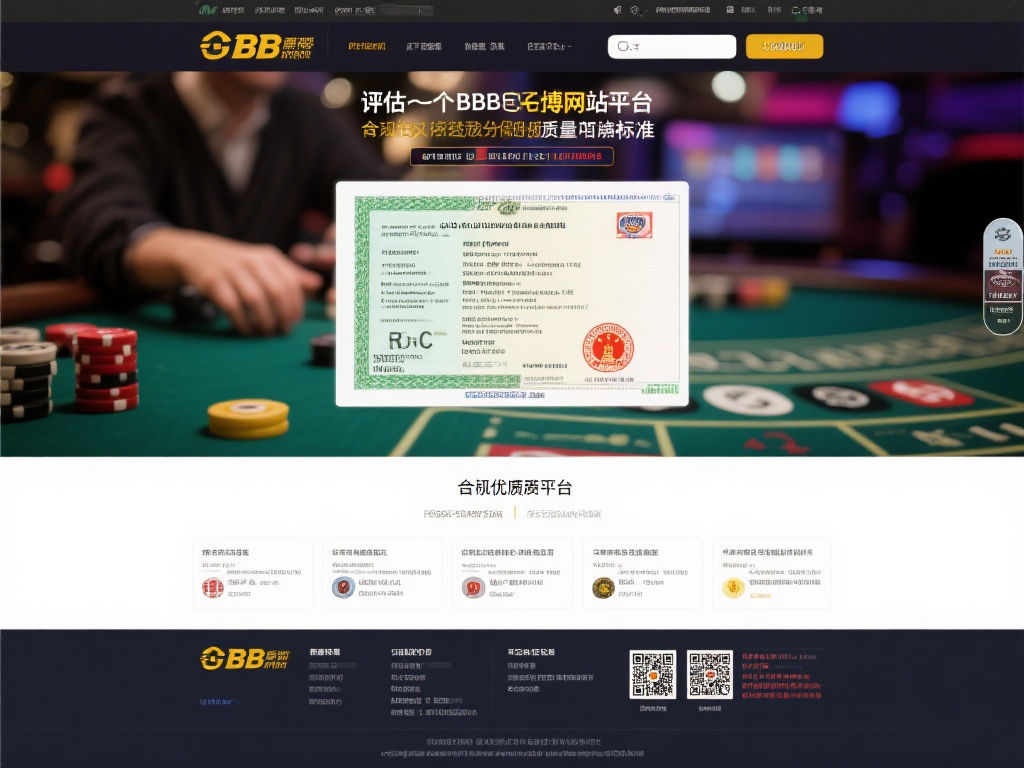 评估一个BB电子博网站平台的合法性是判断其质量的首